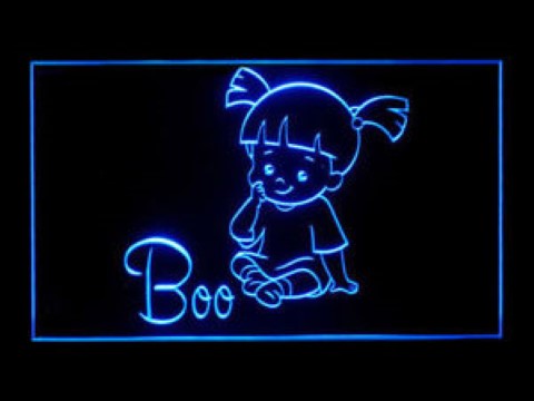 Monsters Inc Boo LED Neon Sign